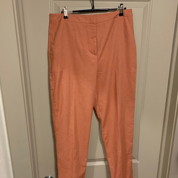 ASOS TALL Tailored Linen Cigarette Pants - Picture 2 of 2
